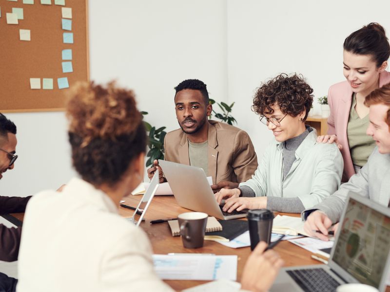 ERP consulting team